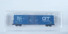 NOS Micro-Trains GRAND TRUNK WESTERN N Scale Excess Height Box Car - 102080