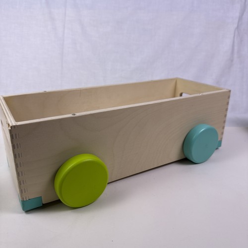 Lovevery Montessori Wooden Cart. Part Of The Lovevery Block Set. Cart Only.