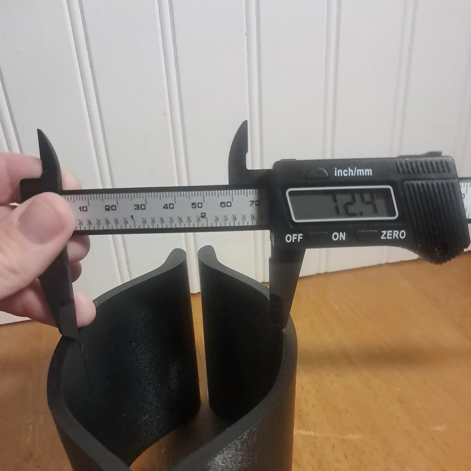 2016-2020 Tesla Model S X console central frontal porta-copo inserções divisórias - Imagem 4 de 4