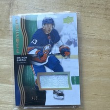 2023-24 Premier Hockey Mathew Barzal Fight Strap /5