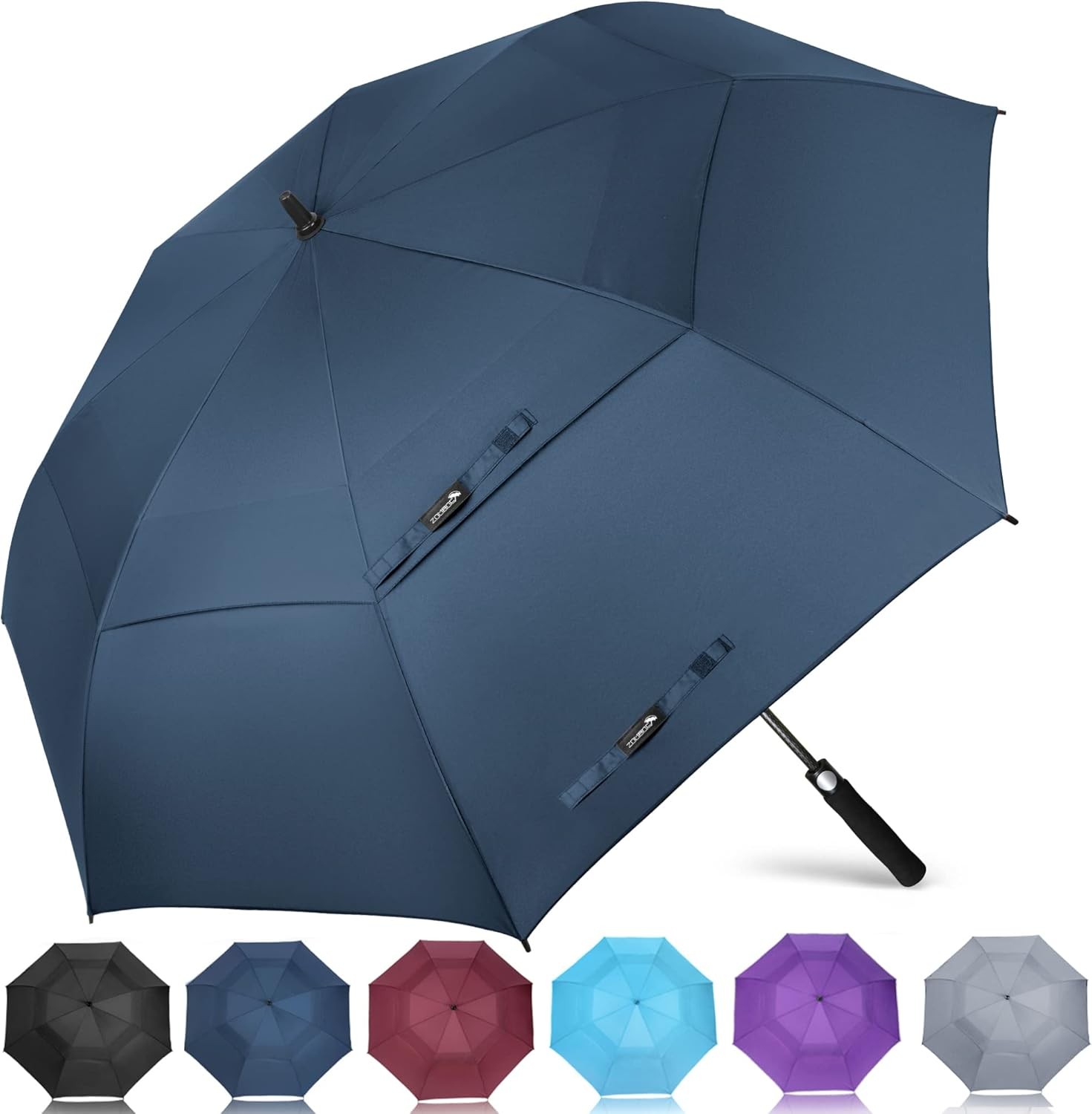 Umbrella Large Golf Umbrellas For Rain Windproof 51/54/62/68 Inch