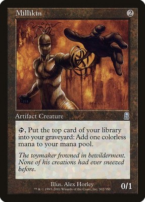 4x Millikin - MP - Odyssey Block - SPARROW MAGIC mtg