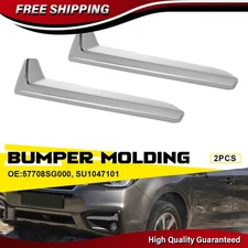 2X Fog Light Cover Trim Chrome For Subaru Forester 2017-2018 Front  Left & Right