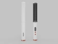 Multifunctional Hot Air Hair Straightener Comb Blow Dryer Electric Curler Brush