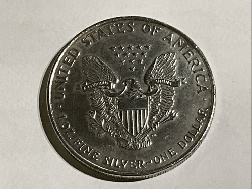 Silver Dollar 1oz 1908 Liberty Coin - Picture 3 of 8