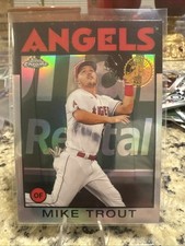 2021 Topps Chrome - 1986 Topps Baseball Mike Trout #86BC-2