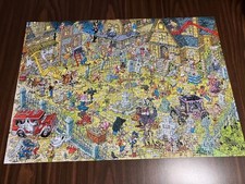 Ravensburger MOVIE SET HAUNTED TOWN Ray Nicholson 1000 piece Jigsaw Puzzle