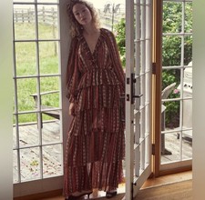 Size Large NWT Doen Marlanna Dress in Villa Floral