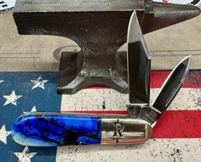 Custom Crosscut Mammoth Tusk Rough Ryder Carbon Barlow