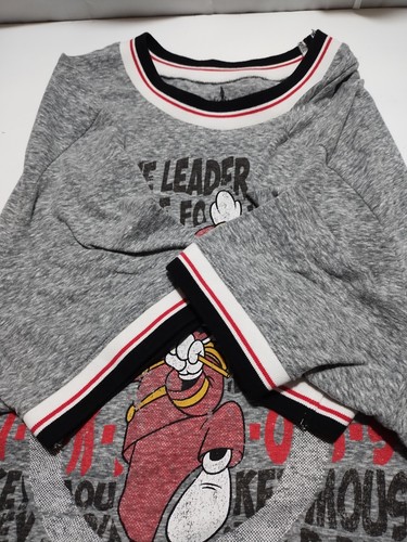 Disney Parks Mickey Mouse Clubhouse Drum Major Grey Short Sleeve Shirt XL RARE - Picture 9 of 12