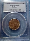1938D MS66 Buffalo Nickel PCGS Nice Grade Sharp Eye Appeal