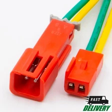 Electrical connector 2-pin. Female + Male. No waterproof. 20257K