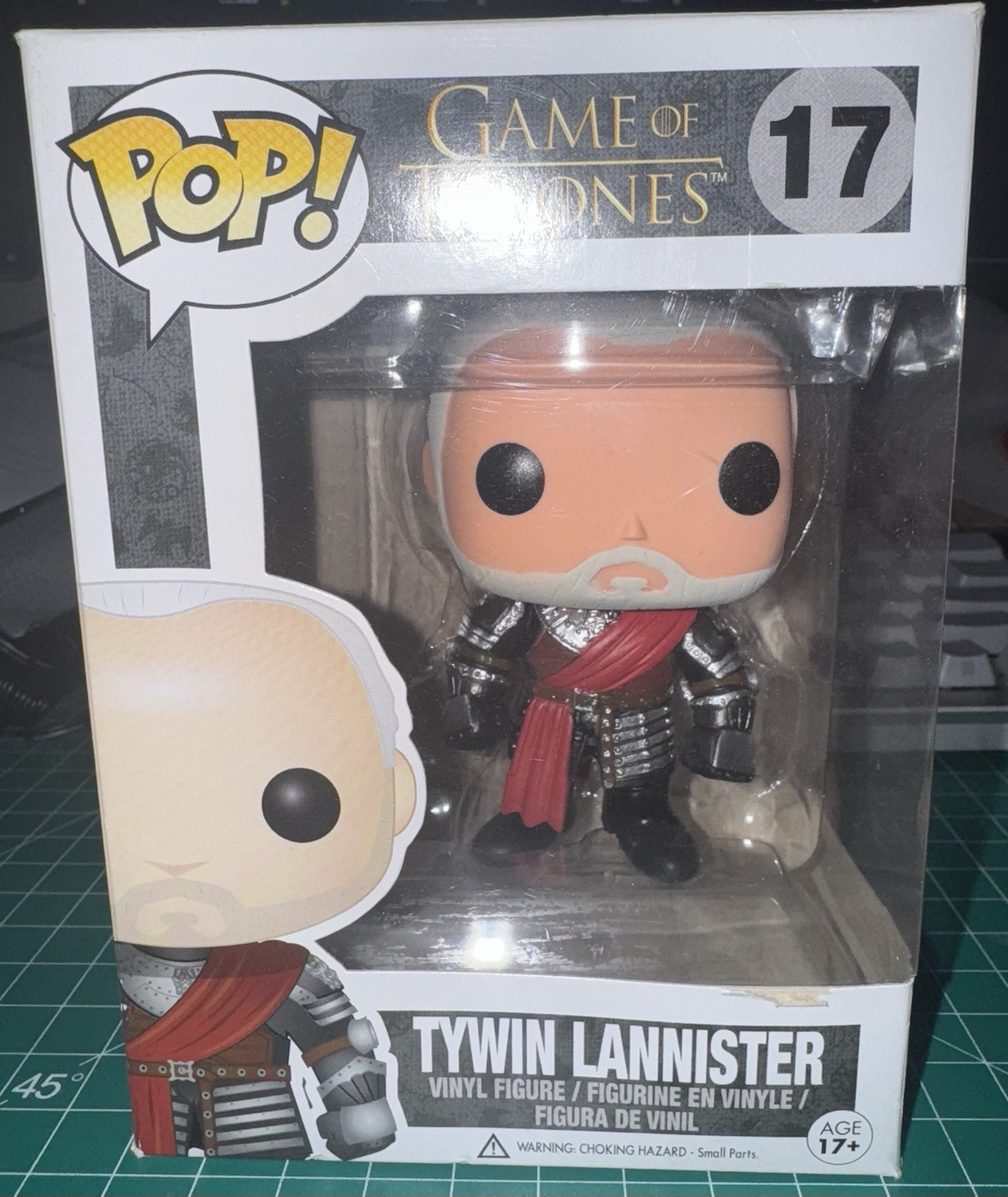 Funko Pop Tywin Lannister Silver Armor Game Of Thrones Got Vaulted