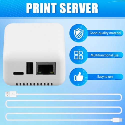 P330 -Druckserver, USB 2.0-Kabelverbindung, Einfaches Drucken, NP330 Cloud3166 - Photo 7/7