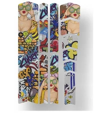 ENLEE Bike 3D Frame Fork Decals Stickers MTB Bicycle Guard MTB Protection Film