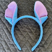 Disney Lilo and Stitch Plush Ears Headband Blue Purple Costume Accessory Disney