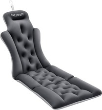 Full Body Bath Pillow for Bathtub, Thick Luxury Bathtub Cushion with 192 Su...