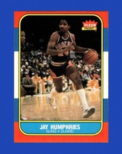 1986-87 Fleer Set-Break # 49 Jay Humphries NR-MINT *GMCARDS*