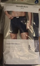 Goodfellow  Co Classic Trunks Sz Large 36-38 Soft comfort fit-5 Pairs