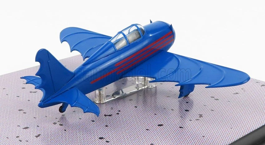 MODELLINO AEREO STATICO BATMAN BATMOBILE - BATPLANE AIRPLANE DETECTIVE COMICS 54 - Immagine 3 di 4