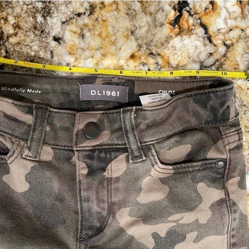 Girls DL1961 Chloe Camo Skinny 5 - Picture 6 of 6