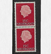1953 - Netherlands Queen Juliana 15c Definitive Stamp in Pair MNH SG777
