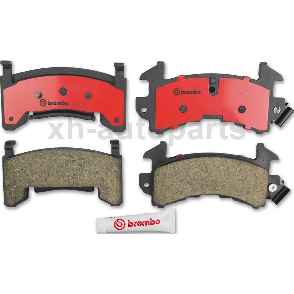 Juego de pastillas de freno de disco Brembo delanteras 1X para Chevrolet Blazer 1995~1997 Foto 2 de 2