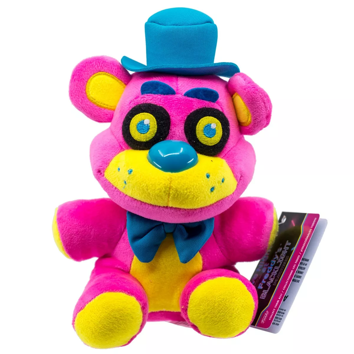 Funko Five Nights at Freddy's: Plush – Freddy Blacklight (Pink)