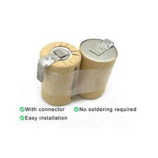 Battery pack for Black & Decker Classic HC400 410E HC410 HC4105, 520102 2.4V 3Ah