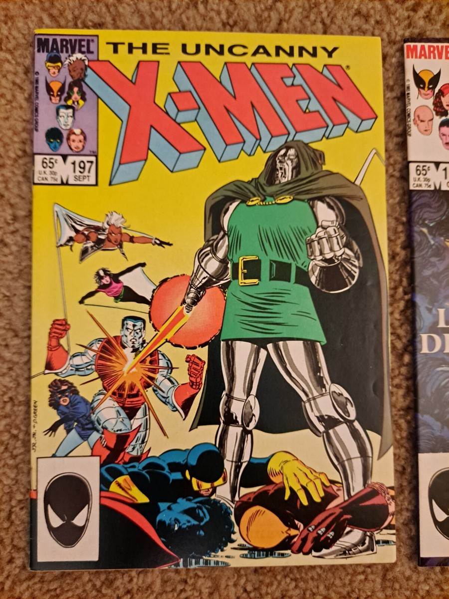  Man　DOMETourDVD Uncanny X-Men (1985) #197, 198, Dr. Doom, Life-Death storyline | eBay