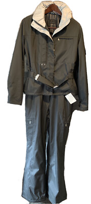 NWT VTG Bogner Women's Ski Snowsuit TWO PIECE Convertible Coat Pants Combo VTG