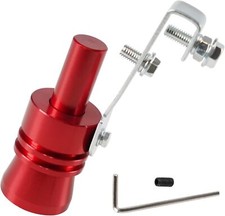 Silenciador De Escape Universal De Aluminio Con Sonido Turbo, Silbato En Tub...
