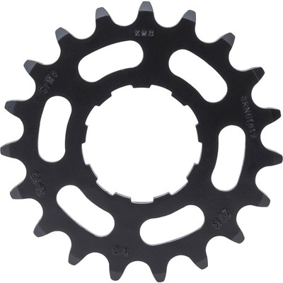 KMC KMC Steck-Zahnkranz 1/2 x 1/8'' CrMo für Enviolo 19 Zähne schwarz