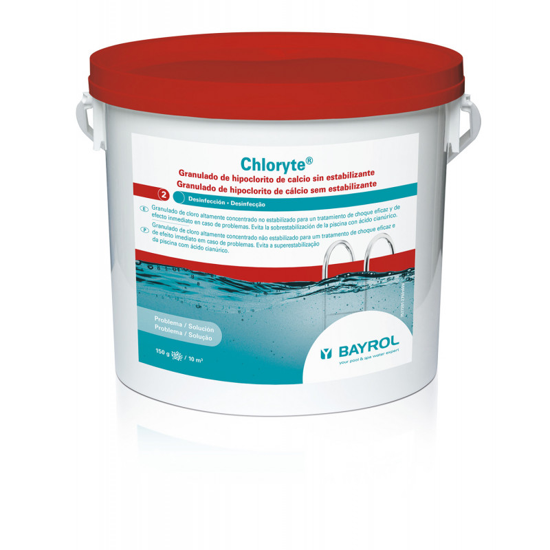 Chloryte granulado no estabilizado (envase 5 kg.)