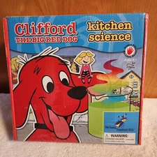 Scholastic Clifford The Big Red Dog Kitchen Science Kit Ages 3+ Sealed NEW