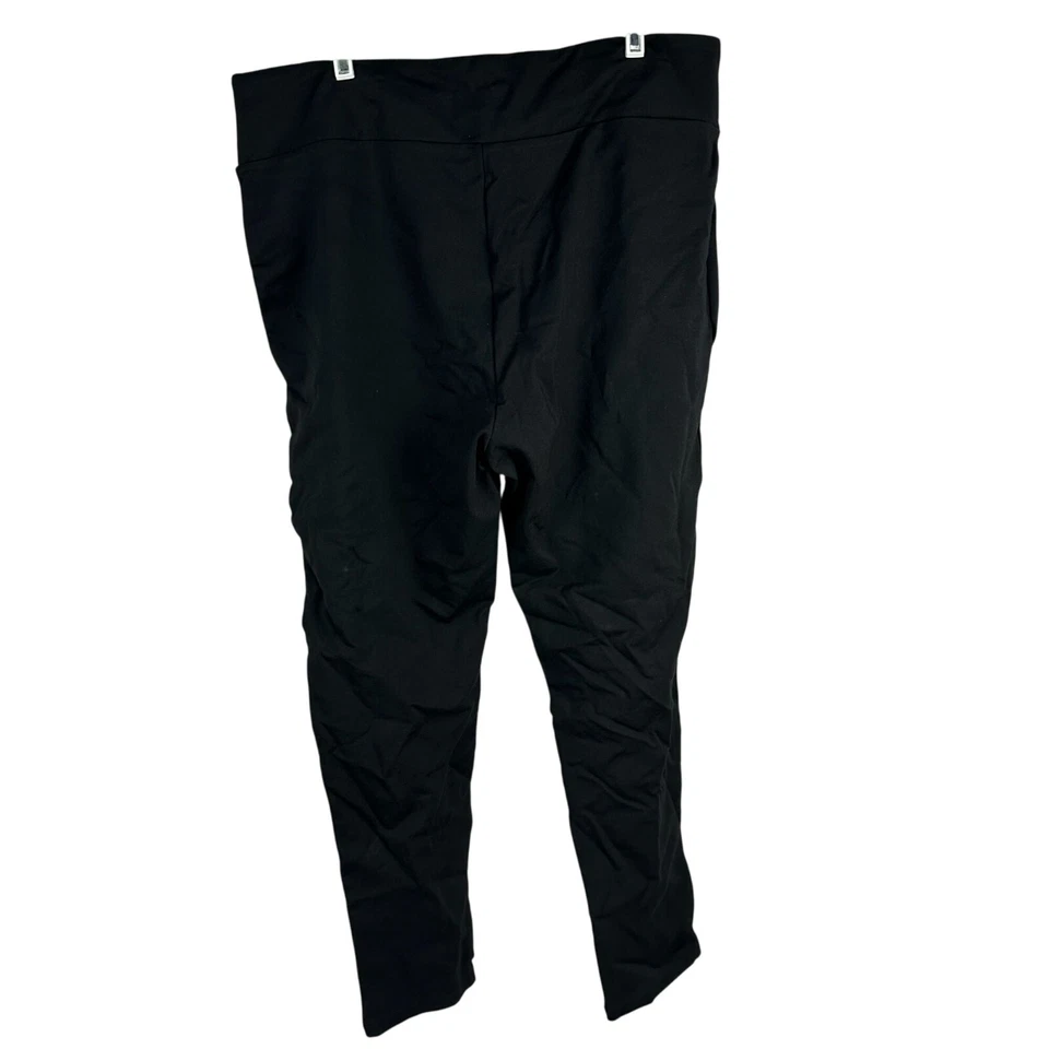 Leggings negros para mujer de la colección Jaclyn Smith talla XXL mezcla de rayón/nylon/spandex Foto 3 de 4