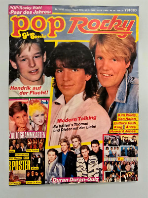 Modern Talking /Dead Or Alive/Pia Zadora/Duran Duran /Kim Wilde- Pop Rocky 10/85