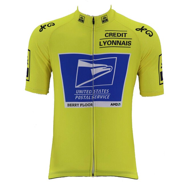 us postal cycling jersey