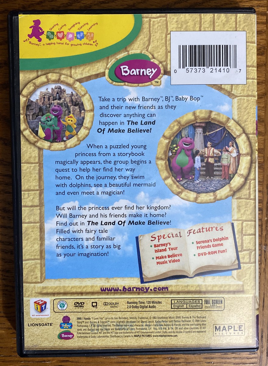 その他 Land of Make Believe [DVD] BARNEY The Land of Make Believe DVD 2005film mermaid