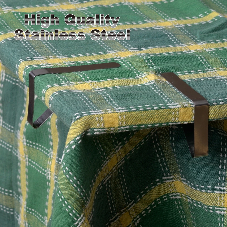 12X Tablecloth Clips Desk Table Cloth Cover Clamp Holder Party Wedding Picnic - image 4 of 4