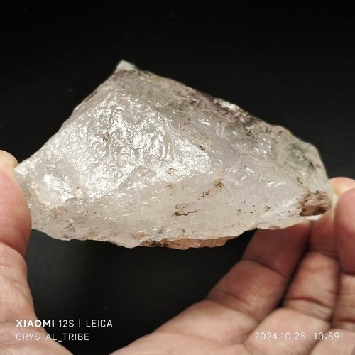 343g Natural Crystal Quartz Multiple Moving Water Bubbles Mineral Specimen D0016 - Picture 16 of 18
