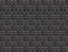 Waterproof G Scale Gray Shingle Roof Model Train Scenery Sheets - 5 Sheets