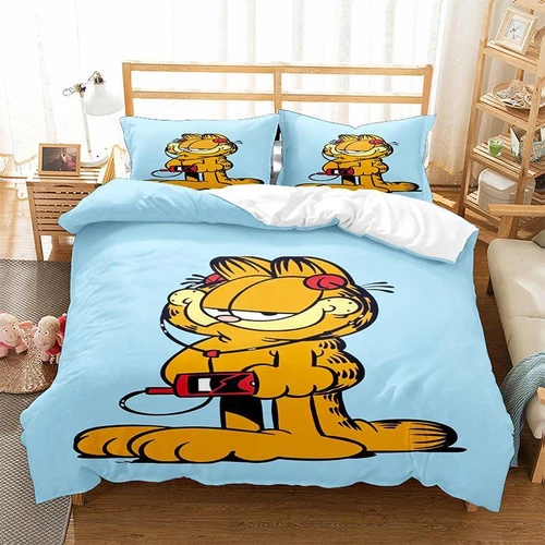 Funda de almohada Garfield Der Films ropa de cama 135x200|200x200|220x240 funda nórdica SetDE - Imagen 7 de 9