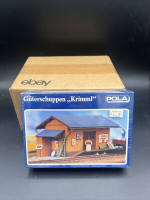 Pola HO Scale P/N 802 Goods Shed Freight House Kit