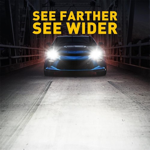 2/4X AUXITO 9012 HIR2 LED Headlight Kit Bulb High Low Beam White 48000LM Bright - Picture 4 of 33