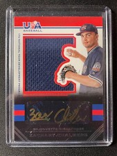 2017 Panini USA Stars & Stripes Zachary Chalmers Autographed Jersey Black #/43!!