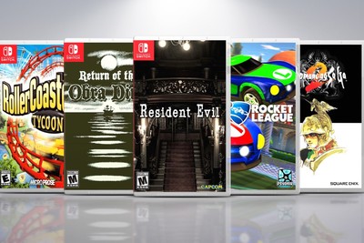 Replacement Nintendo Switch Covers and Cases. Titles Q-R.  !!No Game Included !!