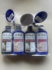 Dr Teal's 2oz Foaming Bath Salts 2pc Shea Butter  Rose Oil Lot Of 2