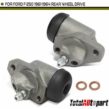 2Pcs Drum Brake Wheel Cylinder for Ford F-250 1961-1964 Front Left & Right Side