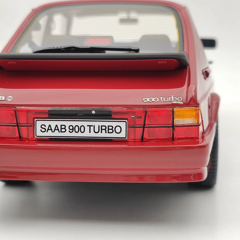 DNA Collectibles 1:18 Saab 900 Turbo T16 Airflow красный DNA000112 смола модель автомобиля - Изображение 4 из 4